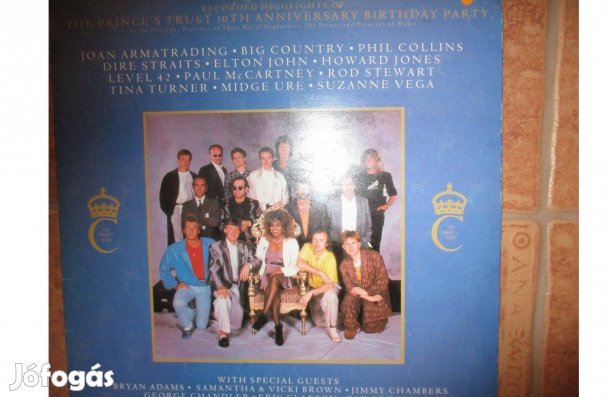 The Prince's Trust 10th anniversary bakelit hanglemez eladó