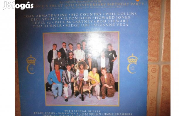 The Prince's Trust 10th anniversary bakelit hanglemez eladó