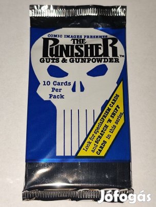 The Punisher: Guts and Gunpowder Trading Cards kártya csomagok