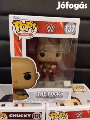 The Rock Funko Pop figura,új