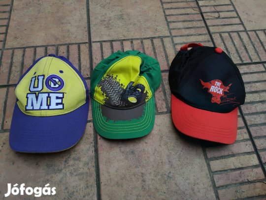 The Rock gyerek sapka John Deere traktoros sapka Cena sapka 3db