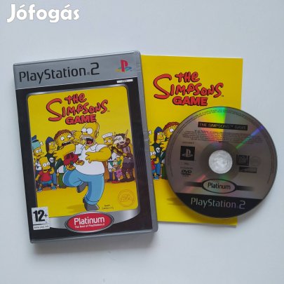 The Simpsons Game PS2 Playstation 2