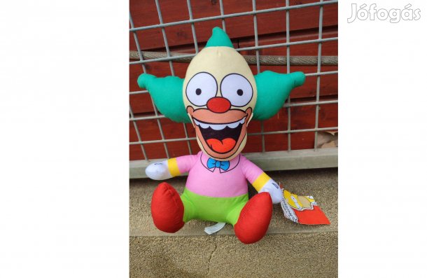 The Simpsons Ropi bohóc új, címkés eredeti plüss