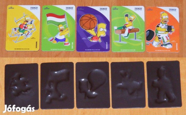 The Simpsons hűtőmágnesek