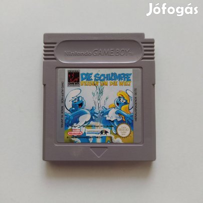 The Smurfs Travel the World Nintendo Game Boy Gameboy
