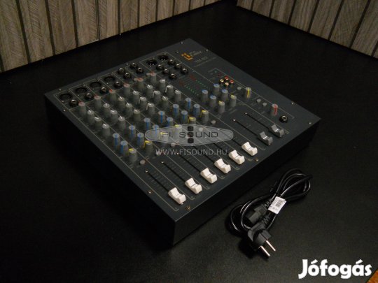 The T.Mix TM 8-2 , 6 sávos 8 csatornás sztereo keverő pult sánonkénti