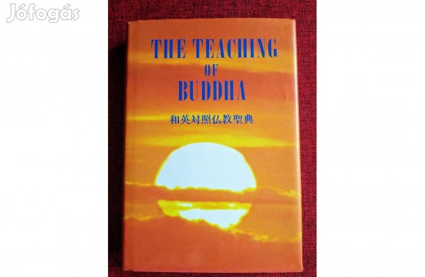 The Teaching of Buddha angol japán kétnyelvű