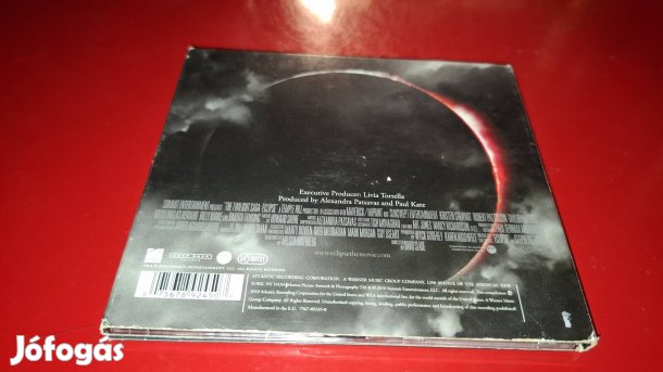 The Twilight Alkonyat Eclipse Filmzene Cd 2010
