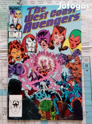 The West Coast Avengers (1985-ös sorozat) képregény 2. szám eladó!
