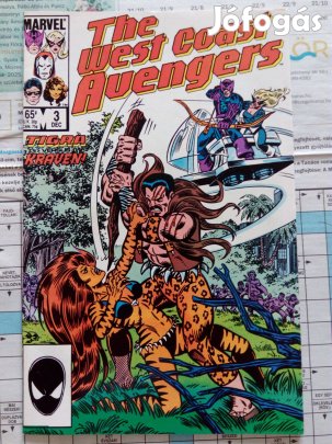 The West Coast Avengers (1985-ös sorozat) képregény 3. szám eladó!