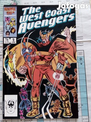 The West Coast Avengers (1985-ös sorozat) képregény 9. szám eladó!