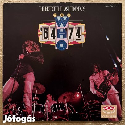The Who The Best Of The Last Ten Years dupla bakelit hanglemez német