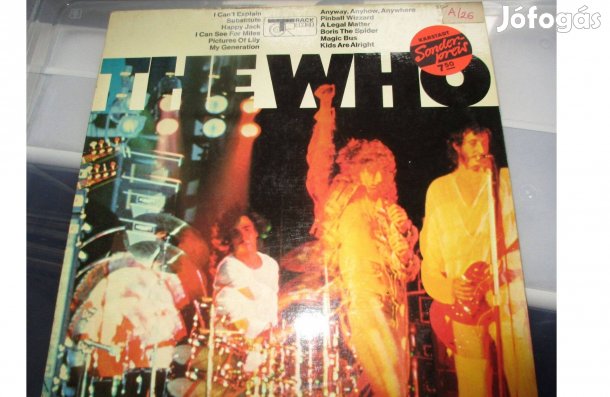 The Who bakelit hanglemez eladó