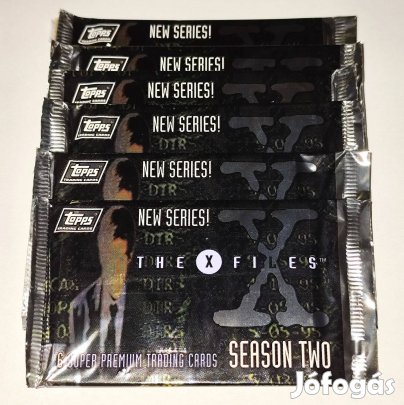 The X-Files Season Two Trading Cards bontatlan kártya csomagok (Topps)