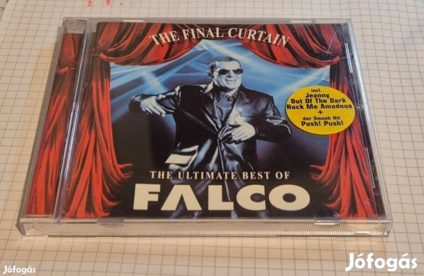 The final curtain - The ultimate best of Falco zenei CD újszerű állapo