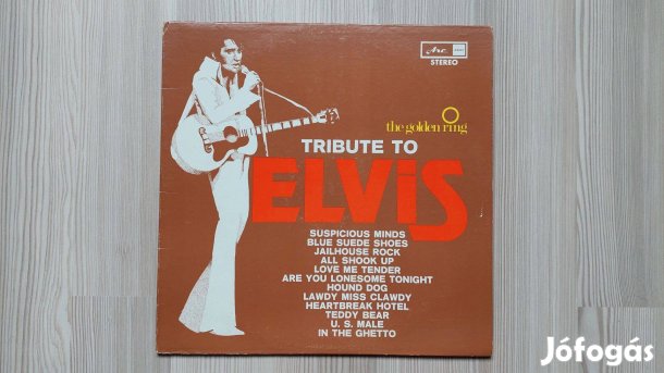 The golden ring Tribute to Elvis Presley bakelit lemez Canada 1969
