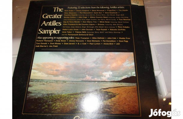 The greater antilles sampler bakelit hanglemez eladó