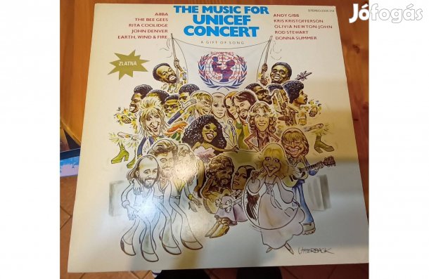 The music for unicef concert bakelit hanglemez eladó