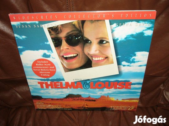 Thelma & Louise . Laserdisc képlemez Film !