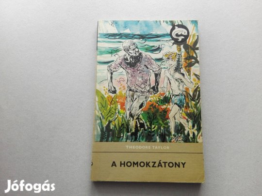 Theodore Taylor: A homokzátony c. Delfin könyv jó állapotban eladó!