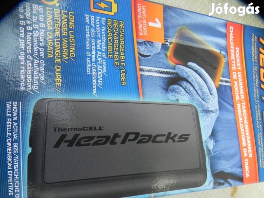 Thermacell akus melegítő patron ruha cipő melegitő