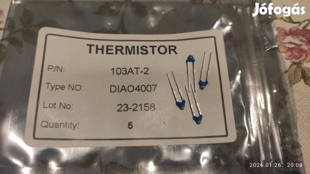 Thermisztor eladó pl: Computherm szobatermosztátba 103AT-2