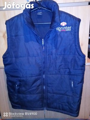 Thermo mellény L méret új