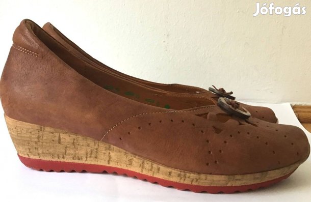 Think női, belebújós, extra kényelmes, minőségi bőr cipő, 39,5-es