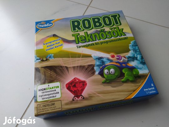 Thinkfun Robot Teknősök társasjáték dobozában szép állapotban