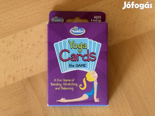 Thinkfun Yoga jóga kártyajáték fejlesztő játék bontatlan új