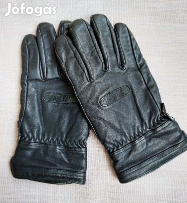 Thinsulate, fekete, valódi bőr férfi kestyű 12-es, újszerű állapotban