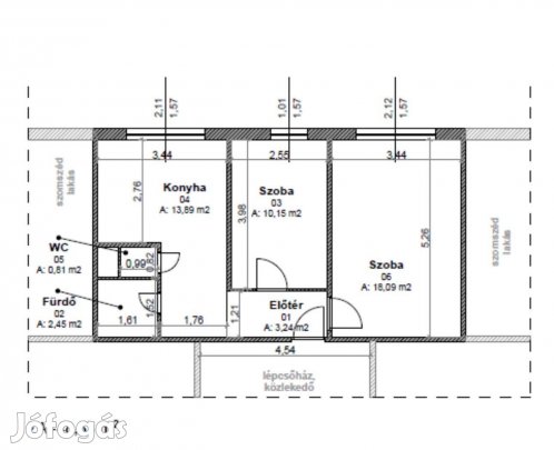 Thököly u. két szobás lakás Eladó!
