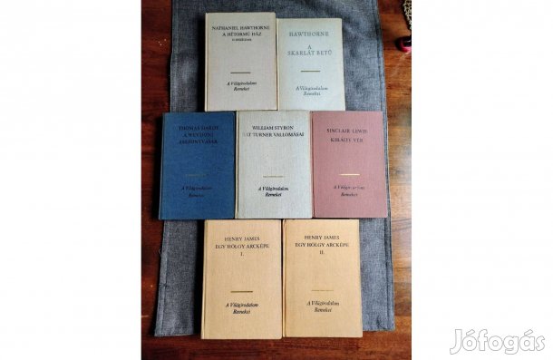 Thomas Hardy A Weydony Asszonyvásár ,Egy hölgy arcképe I-II Henry Jame