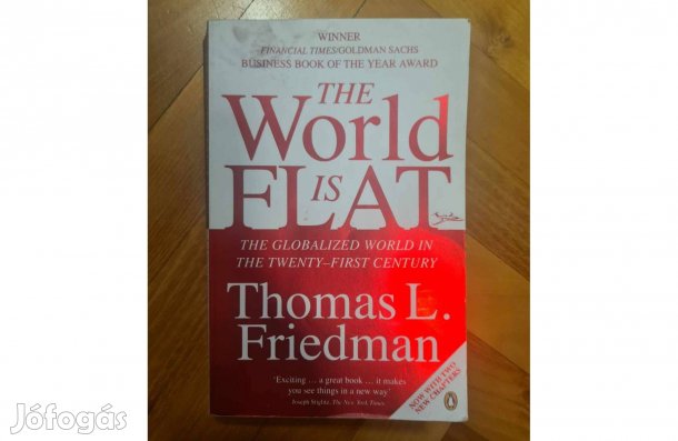 Thomas L.Friedman - The World is flat angol nyelvű könyv