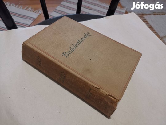 Thomas Mann - A Buddenbrook ház - német gótbetűs kiadás 1930