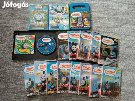 Thomas a gőzmozdony sorozatból 17 DVD