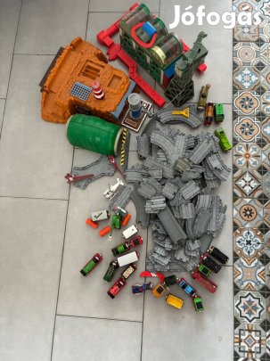 Thomas and Friends! Hatalmas szett: 80sín,26vonat!!!