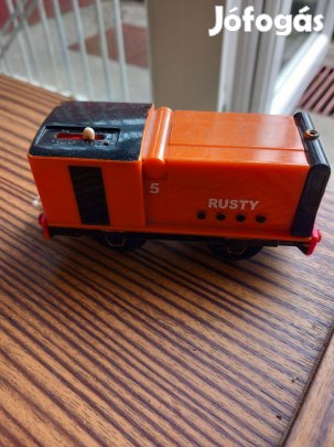 Thomas és barátai trackmaster motoros Rusty mozdony