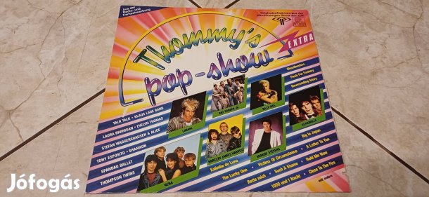 Thommy's pop show bakelit hanglemez