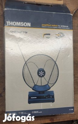 Thomson ANT85 Aktív Szobaantenna 36dB Erősítés, DVB-T/T2 támogatás