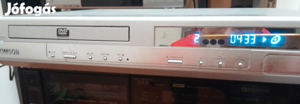 Thomson DVD felvevő és lejátszó gyári távvezérlővel 