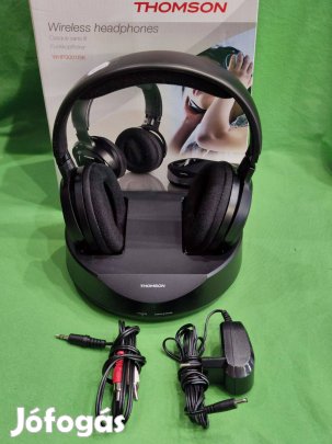 Thomson Whp3001BK vezeték nélküli fejhallgató dobozában!