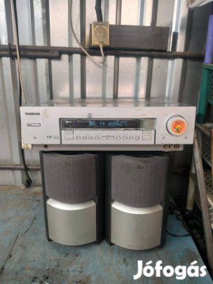 Thomson erősitó JVC hangfalpáral egyűtt eladó