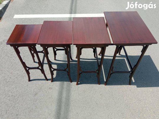 Thonet 4 részes zsúrasztal szett