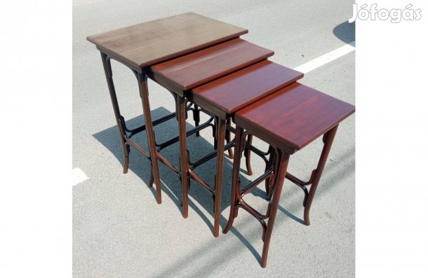 Thonet 4 részes zsúrasztal szett