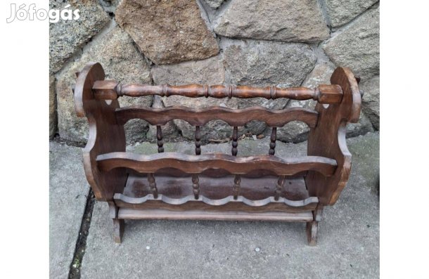 Thonet, koloniál jellegű újságtartó 2000 forintért eladó