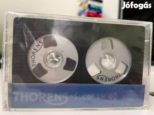 Thorens Super LH 60 orsós új bontatlan magnókazetta, audio kazetta