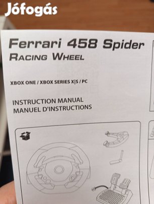Thrustmaster Ferrari 458 Spider kormány 