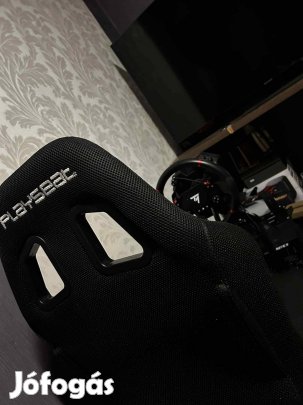 Thrustmaster T598 + Playseat + Szőnyeg