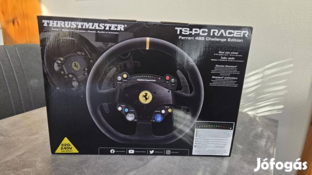 Thrustmaster TS-PC Racer Ferrari Edition (Új, 2028.01.06 Garanciális)